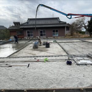 着工中現場進捗